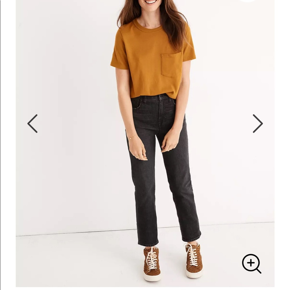 Madewell high rise Perfect vintage crop Jean
